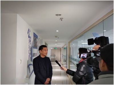 公司总经理接受宁波电视台采访报道